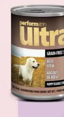 Petvalu Performatrin Ultra Wet Dog Food offer