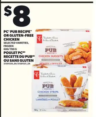 Independent City Market PC PUB RECIPE OR GLUTEN-FREE CHICKEN, 600/700 G offer