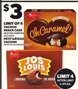 Independent City Market VACHON SNACK CAKE, 252-336 G offer