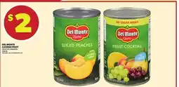 Independent City Market DEL MONTE CANNED FRUIT, 398 ML offer