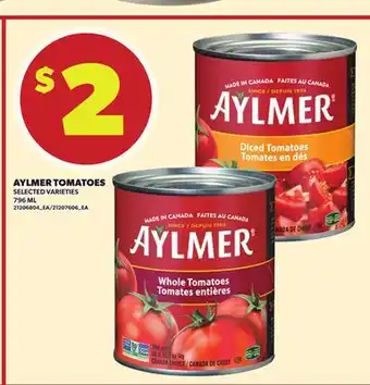 Independent City Market AYLMER TOMATOES, 796 ML offer