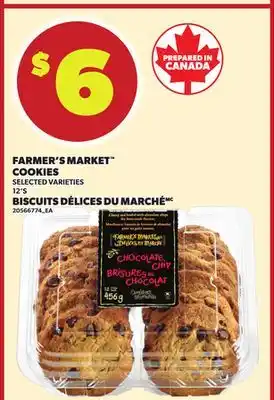 Independent City Market FARMER'S MARKET COOKIES, 12's offer