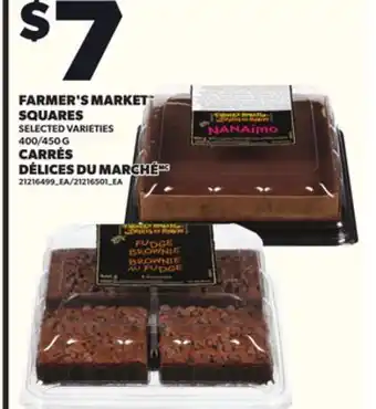 Independent City Market FARMER'S MARKET SQUARES, 400/450 G offer