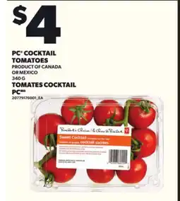 Independent City Market PC COCKTAIL TOMATOES, 340 G offer