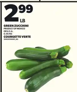 Independent City Market GREEN ZUCCHINI offer