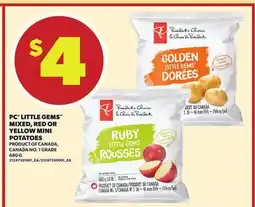 Independent City Market PC LITTLE GEMS MIXED, RED OR YELLOW MINI POTATOES, 680 G offer