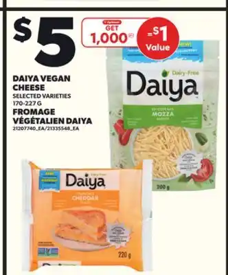 Independent City Market DAIYA VEGAN CHEESE, 170-227 G offer