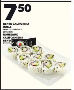 Independent City Market BENTO CALIFORNIA ROLLS, 208-236 G offer