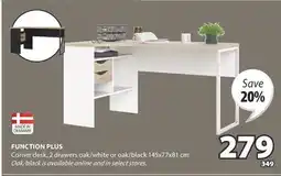 JYSK FUNCTION PLUS Corner desk offer