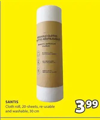 JYSK SANTIS Cloth roll offer