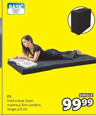 JYSK F3 Fold-a-bed, Foam mattress offer