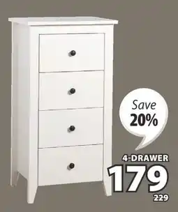 JYSK STOKE 4-DRAWER offer