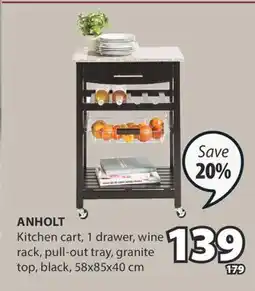 JYSK ANHOLT Kitchen cart offer