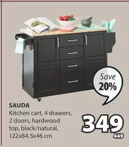 JYSK SAUDA Kitchen cart offer