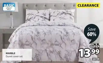 JYSK MARBLE Duvet offer