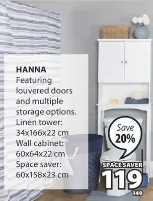 JYSK HANNA SPACE SAVER offer