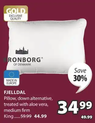 JYSK FJELLDAL Pillow offer