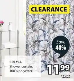 JYSK FREYJA Shower curtain offer