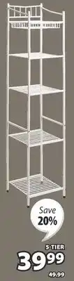 JYSK ALDEN 3-tier bathroom rack offer