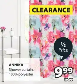 JYSK ANNIKA Shower curtain offer