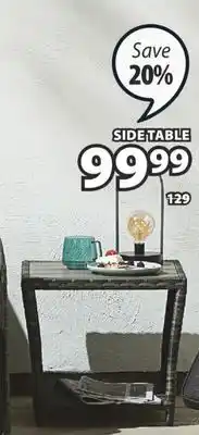 JYSK STORD SIDE TABLE offer