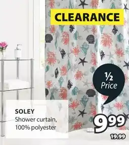 JYSK SOLEY Shower curtain offer