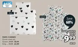 JYSK PARIS /CANNES Duvet cover set offer