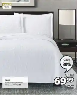 JYSK DELIA 3-piece bedspread set offer