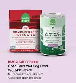 Petvalu Open Farm Wet Dog Food offer