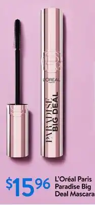 Walmart L'Oréal Paris Paradise Big Deal Mascara offer