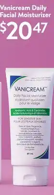 Walmart Vanicream Daily Facial Moisturizer offer