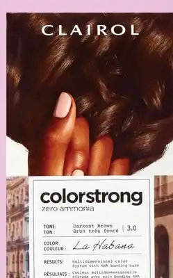 Walmart Clairol ColorStrong Hair Colour offer