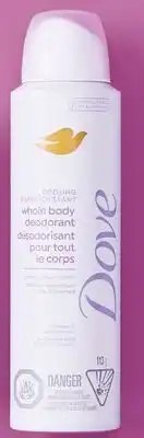 Walmart Dove Rose Whole Body Deodorant Stick or Spray offer