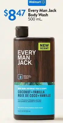 Walmart Every Man Jack Body Wash offer