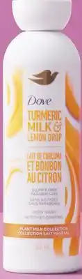 Walmart Dove Oat Milk & Berry or Turmeric Milk & Lemon Drop Body Wash offer