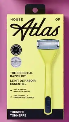 Walmart House of Atlas Thunder Essential Razor Kit offer