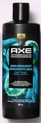 Walmart AXE Fine Fragrance Collection Body Wash offer