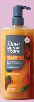 Walmart Dove Men+Care Naturals Body Wash offer