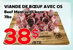 Marche Salaberry VIANDE DE BŒUF AVEC OS offer