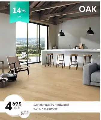 Deco Surfaces OAK Superior quality hardwood offer