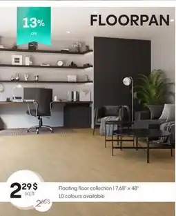 Deco Surfaces FLOORPAN Floating floor collection | 7,68 x 48 offer