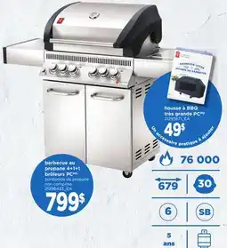 Maxi BARBECUE AU PROPANE 4+1+1 BRÛLEURS PC offer