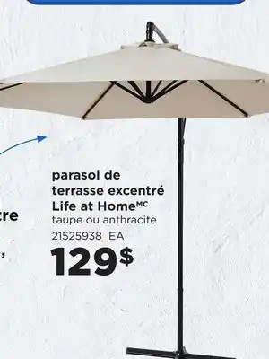 Maxi PARASOL DE TERRASSE EXCENTRÉ LIFE AT HOME offer