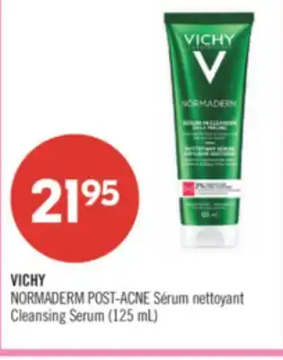 Pharmaprix VICHY NORMADERM POST-ACNE Cleansing Serum (125 mL) offer