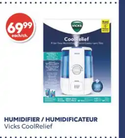 Wellwise by Shoppers HUMIDIFICATEUR Vicks CoolRelief offer