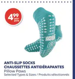 Wellwise by Shoppers CHAUSSETTES ANTIDERAPANTES Pillow Paws offer