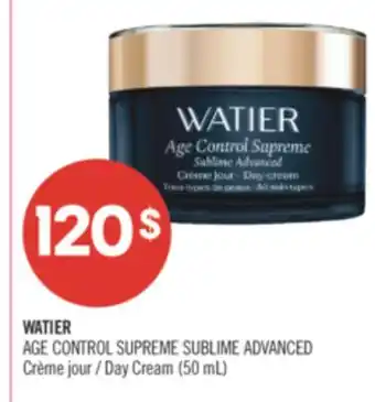 Pharmaprix WATIER AGE CONTROL SUPREME SUBLIME ADVANCED Day Cream offer