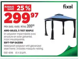 BMR ABRI-SOLEIL À TOIT SOUPLE offer