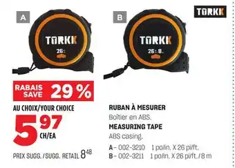 BMR RUBAN À MESURER offer
