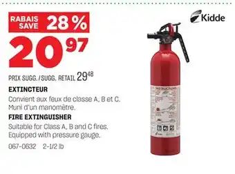 BMR EXTINCTEUR offer